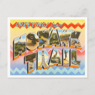 Grüße von Mohawk Trail, Massachusetts Reise Postkarte