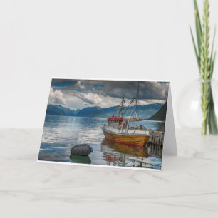 Grüße von Norwegen Karte