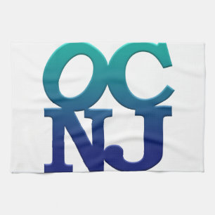 Grüße von Ocean City NJ Geschirrtuch