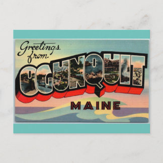 Grüße von Ogunquit Main Reise Postkarte