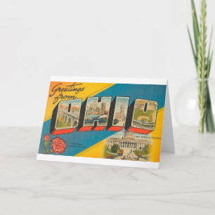 Grüße von Ohio Karte