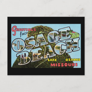 Grüße von Osage Beach Missouri Postkarte