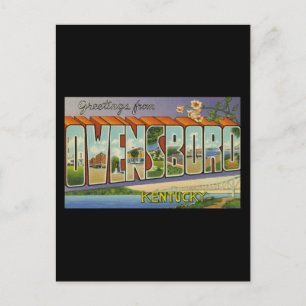 Grüße von Owensboro Kentucky Postkarte