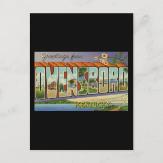 Grüße von Owensboro Kentucky Postkarte