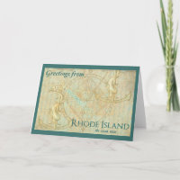 Grüße von Rhode Island aus dem Ozean Staat