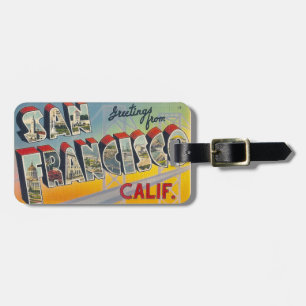 Grüße von San Francisco Gepäckanhänger