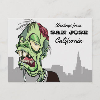 Grüße von San José Reise Postkarte