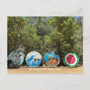 Grüße von Santa Cruz! Postkarte