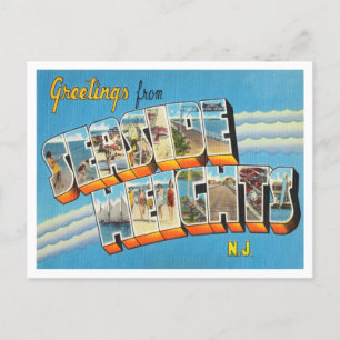Grüße von Seaside Heights, New Jersey Reise Postkarte