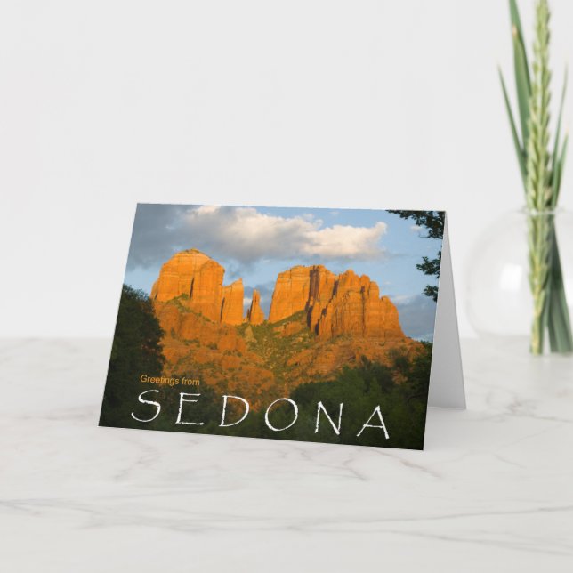 Grüße von Sedona Karte 4506 (Vorderseite)