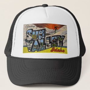 Grüße von Sun Valley Idaho Truckerkappe
