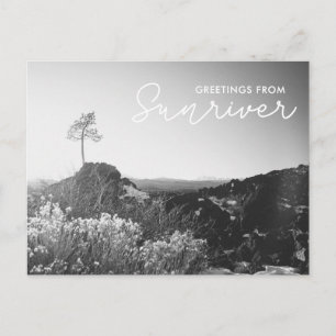 Grüße von Sunriver Oregon Postcard Postkarte