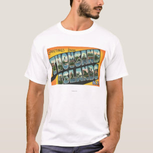 Grüße von tausend Inseln, New York T-Shirt