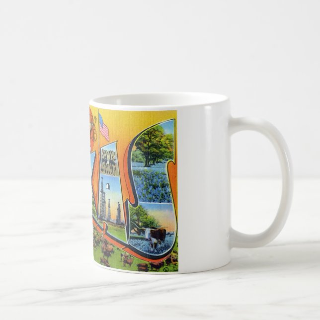 Grüße von Texas Tasse (Rechts)