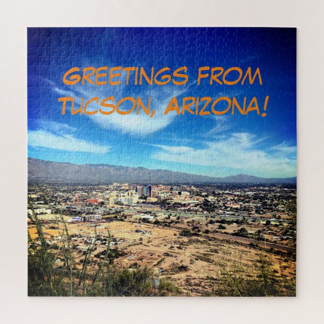 Grüße von Tucson, Arizona! Puzzle (Vertikal)