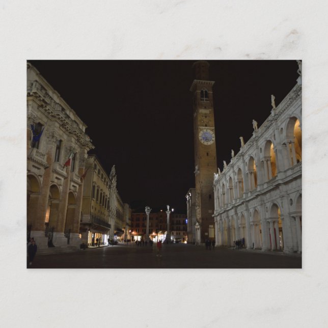 Grüße von Vicenza! Postkarte (Vorderseite)