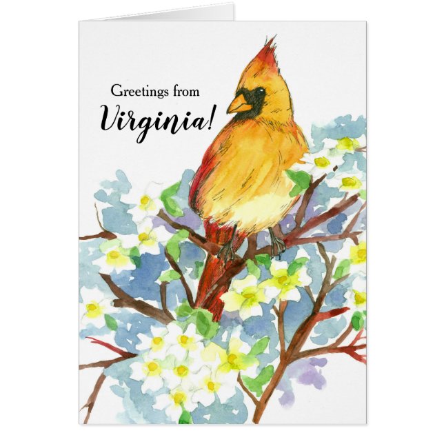 Grüße von Virginia Kardinal Bird (Vorne)