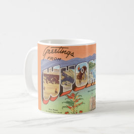 Grüße von Wyoming Kaffeetasse