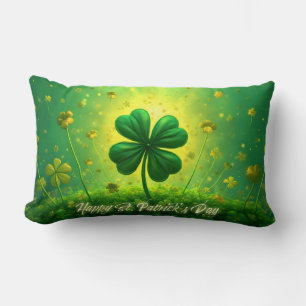 Grüße zum St. Patrick's Day Lendenkissen