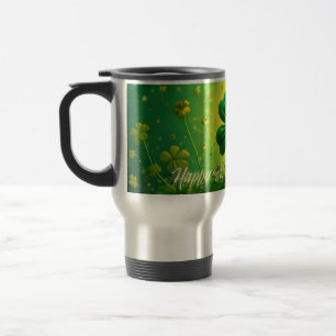 Grüße zum St. Patrick's Day Reisebecher