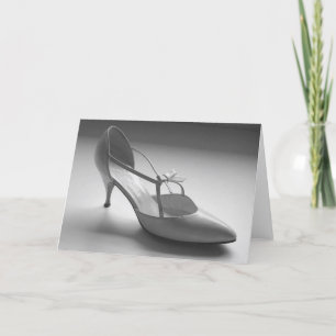 grüßender Heels Fünfzigerjahre Herberts Levine Karte