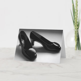 grüßender Heels Sechzigerjahre Herberts Levine Karte