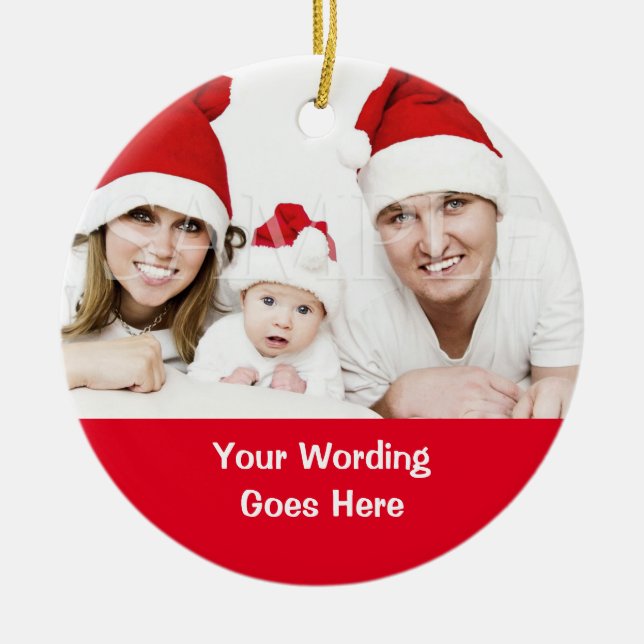 Grüßenweihnachten des keramik ornament (Vorne)