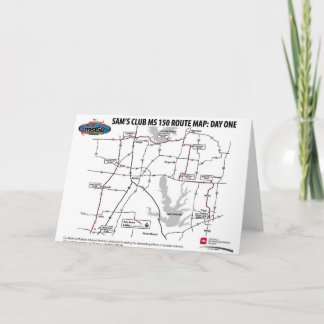 Grußkarte 2007 Sam's Club Mitgliedstaates 150 Karte