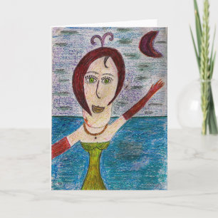 Grußkarte anzeigen (innen leer) karte