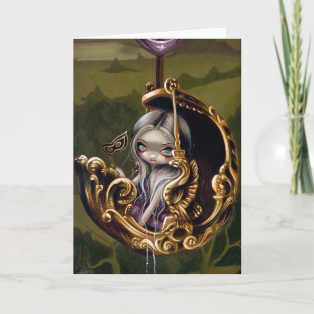 Grußkarte "Balloon Chariot" Karte (Vorderseite)