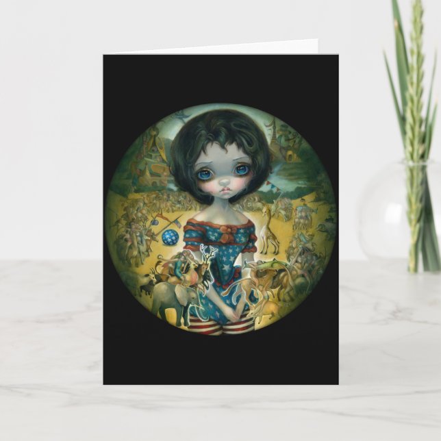 Grußkarte "Bosch Circus" Karte (Vorderseite)