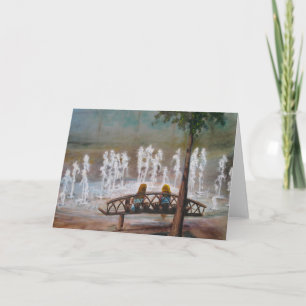 Grußkarte "Brunnen der Jugend" Karte