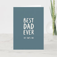 Grußkarte "Cooler Vater, beste Wünsche"