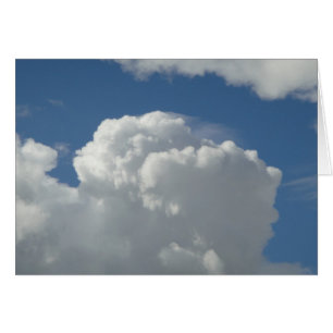 Grusskarte Cumulusolke, decke