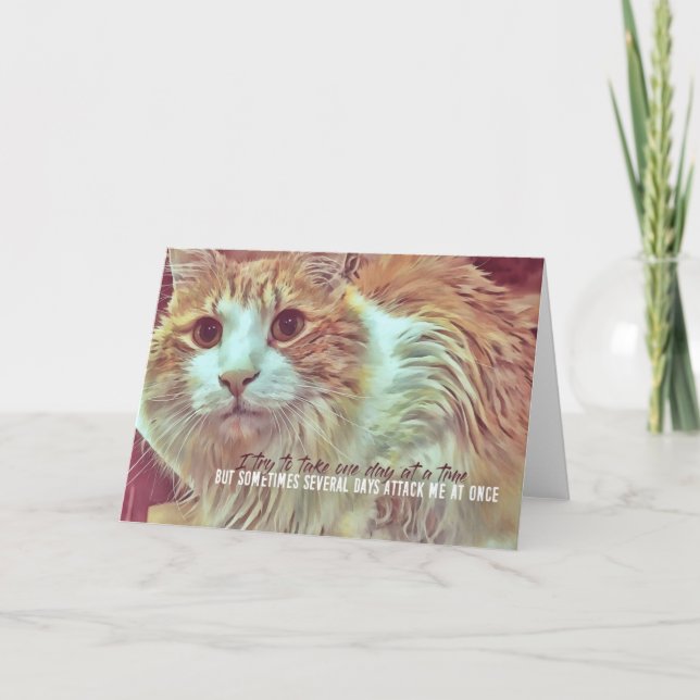 Grußkarte Dankeskarte (Vorderseite)