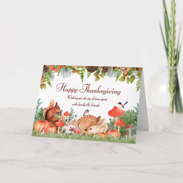 Grußkarte Dankeskarte (Vorderseite)