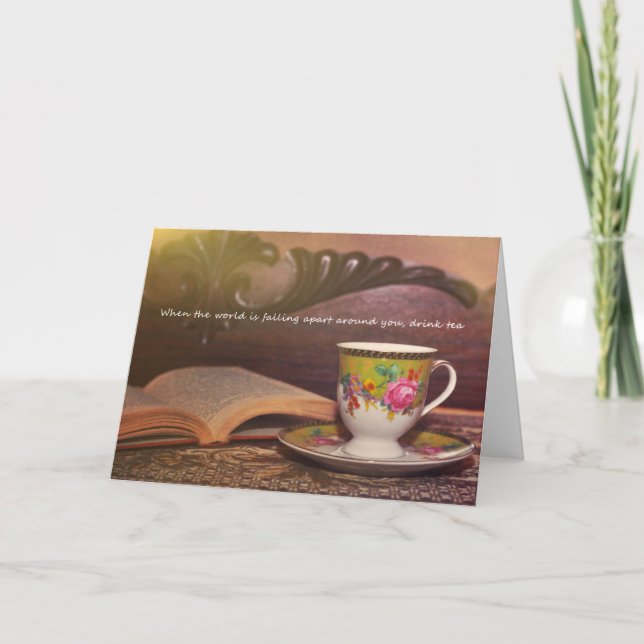 Grußkarte Dankeskarte (Vorderseite)