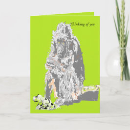 Grußkarte Denken Sie an Sie Karte