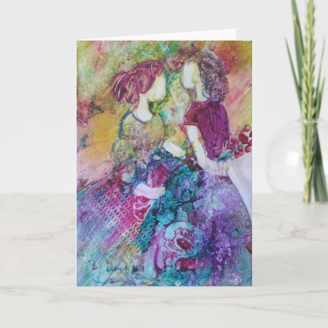 "Grußkarte der besten Freunde" Karte (Vorderseite)