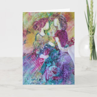 "Grußkarte der besten Freunde" Karte