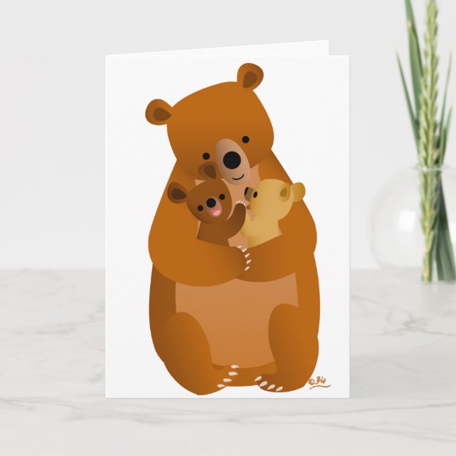 Grußkarte der Mutter Tages Karte (Vorderseite)