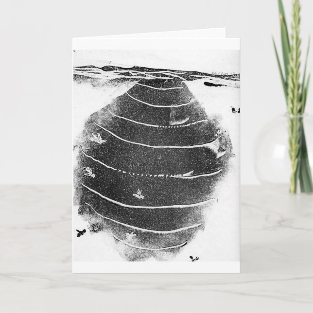 Grußkarte der Natur Karte (Vorderseite)