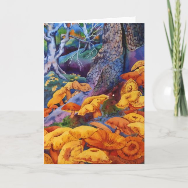 Grußkarte der Natur Karte (Vorderseite)