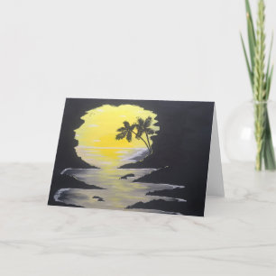 Grußkarte der Sonnenaufgangshöhle Karte