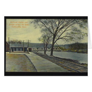 Grußkarte des Bahnhofs