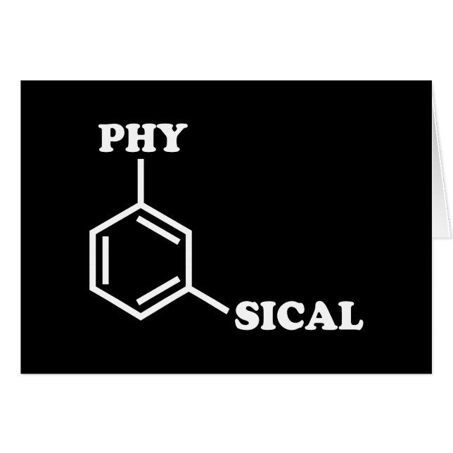 Grußkarte des metaphysischen Spaßes (Vorderseite (Horizontal))