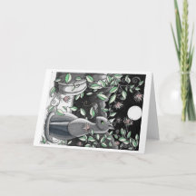 Grußkarte: Eine ruhige Diskussion