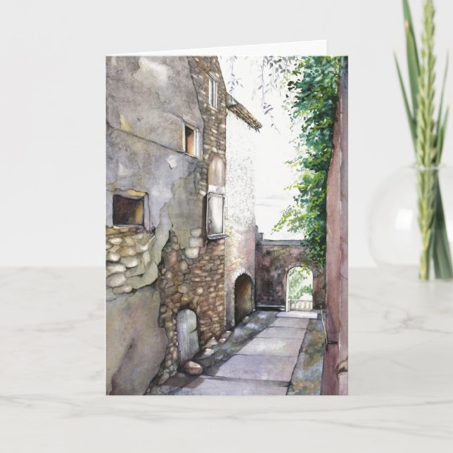 Grußkarte En Grignan 5" x 7" Karte (Vorderseite)