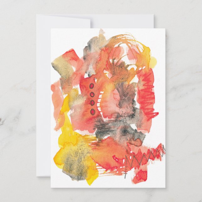 Grußkarte Ende Sommer Karte (Vorderseite)