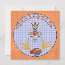 Grußkarte - es Erntfescht